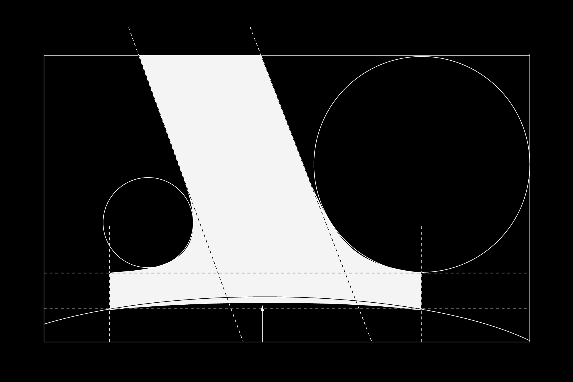 The serifs curve gently forward, like feet in motion. A subtle detail that softens the baseline and adds rhythm to the text.