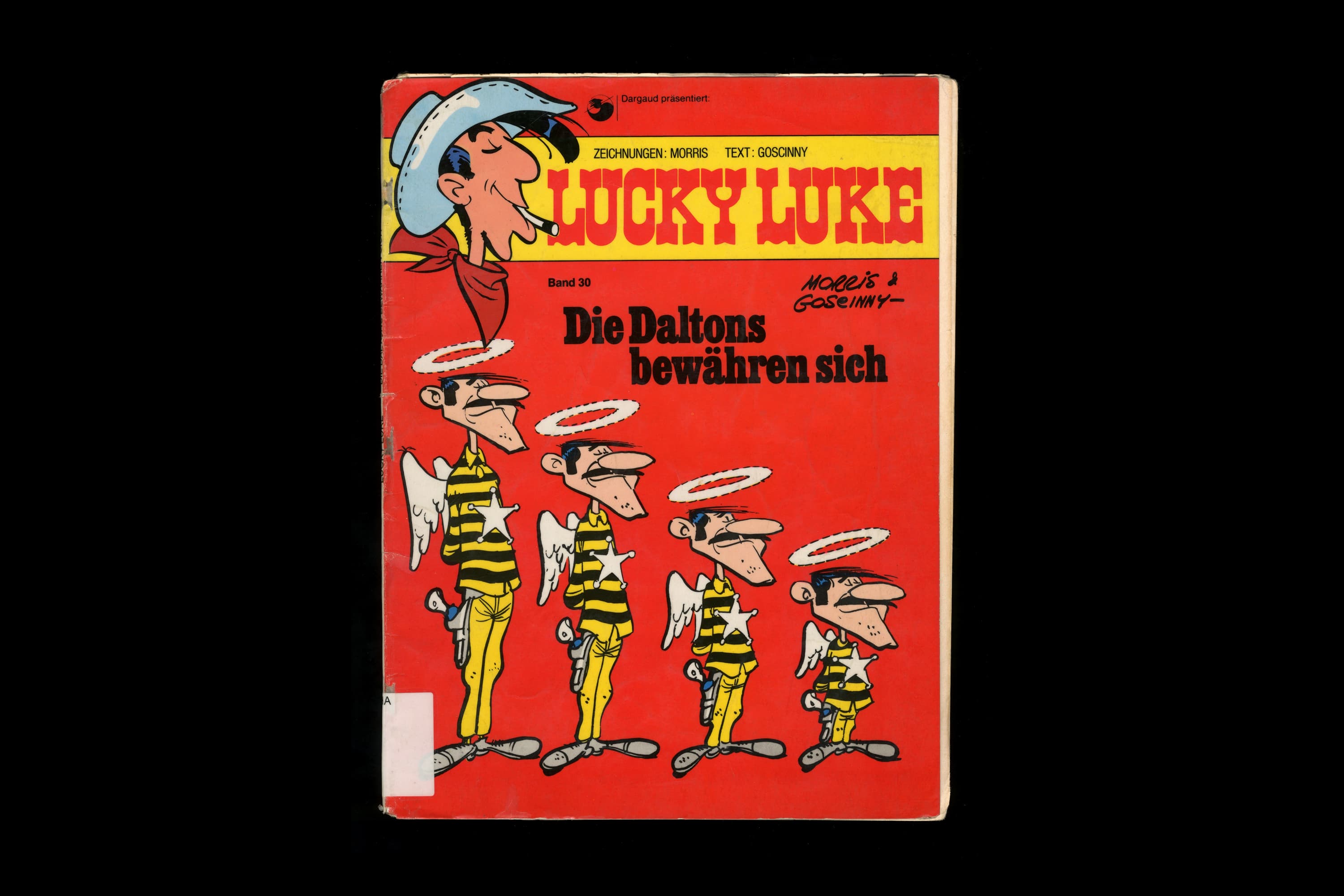 Lucky Luke 30, Die Daltons bewähren sich, Morris & Goscinny, Egmont Ehapa Verlag, 1963/1964. Image courtesy: Private collection