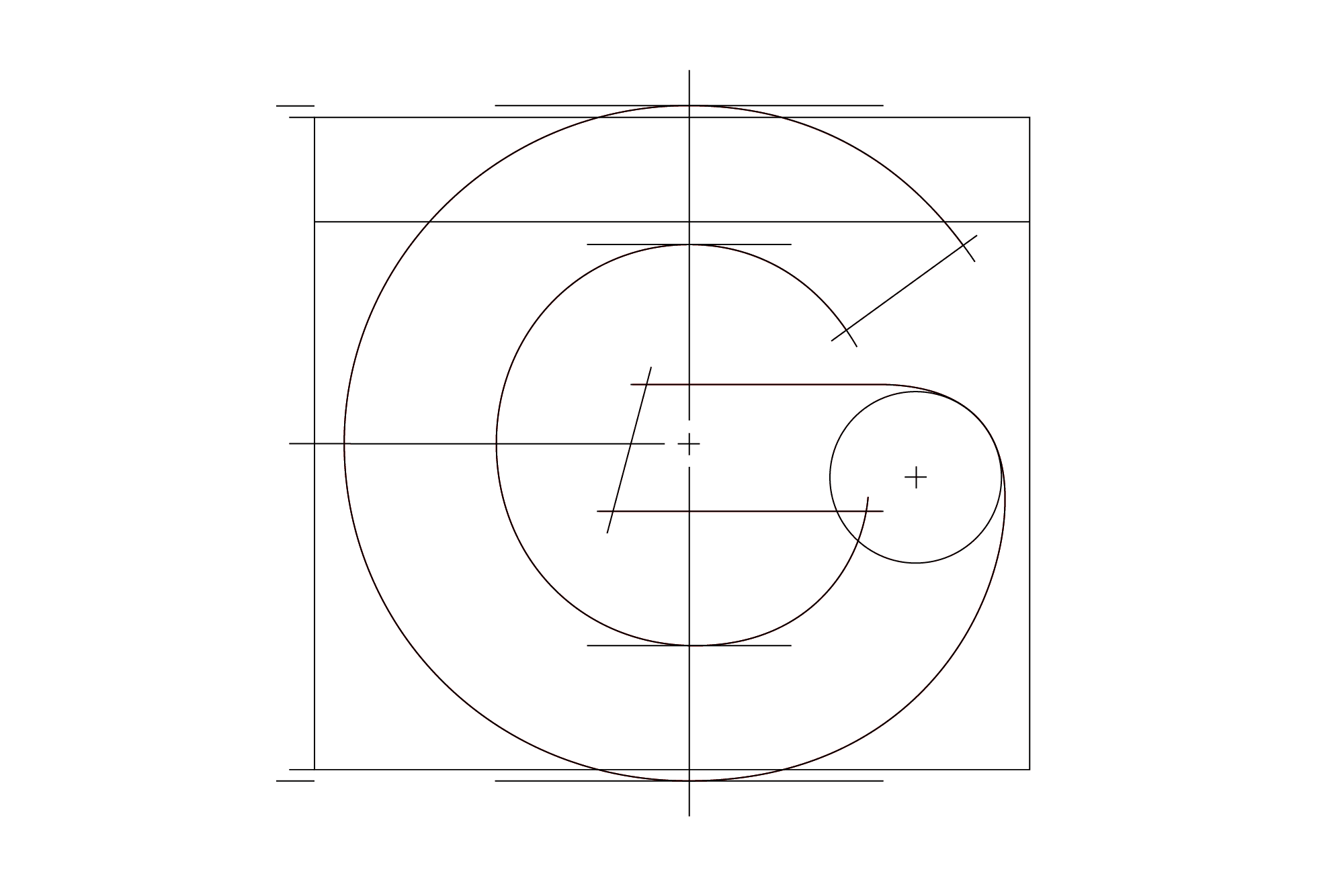 The letter “G” exemplifies Youth's DNA – raw geometry with a hint of calligraphic expression, occasionally softened by rounded corners.
